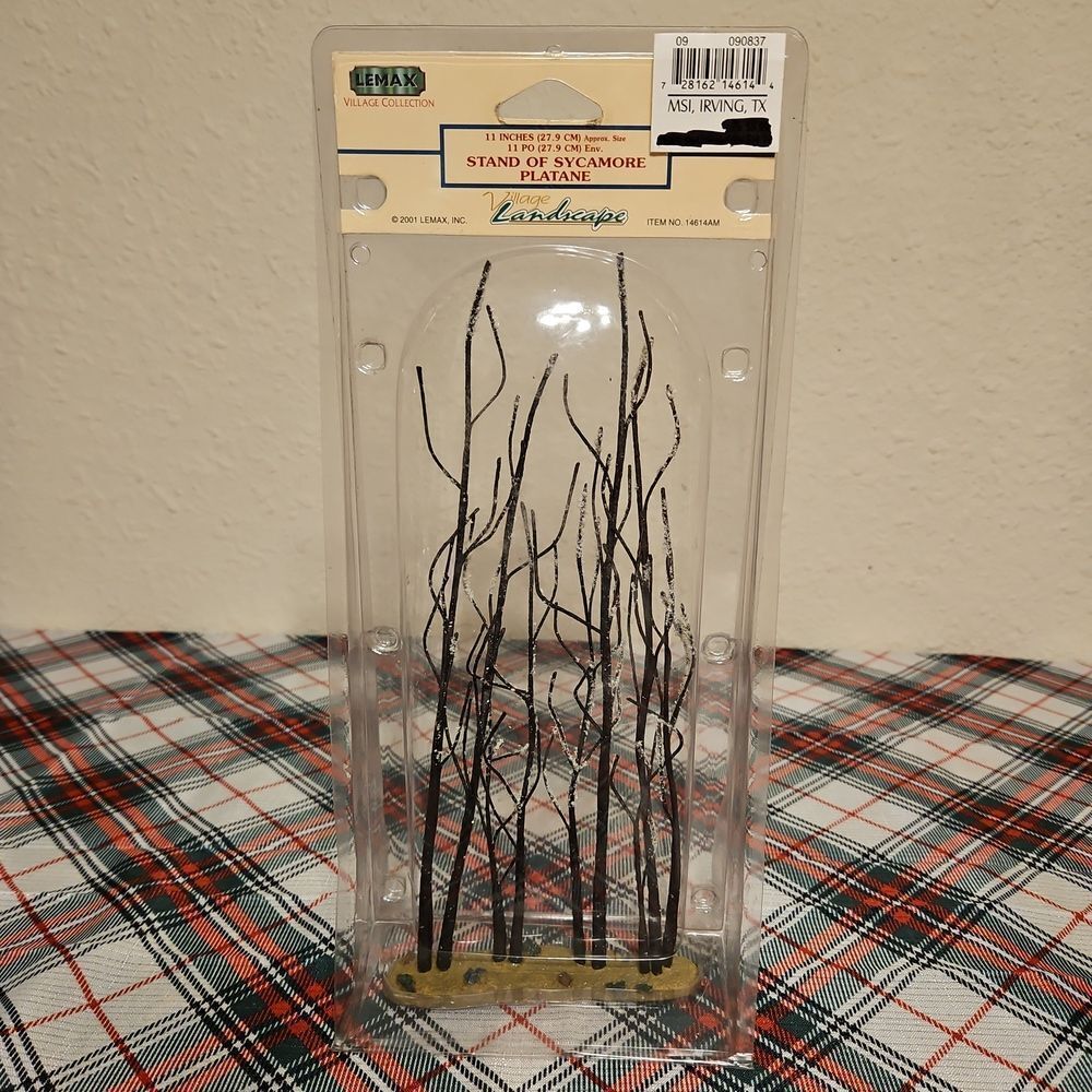 Lemax Sycamore Tree Display Holiday Village Accessories